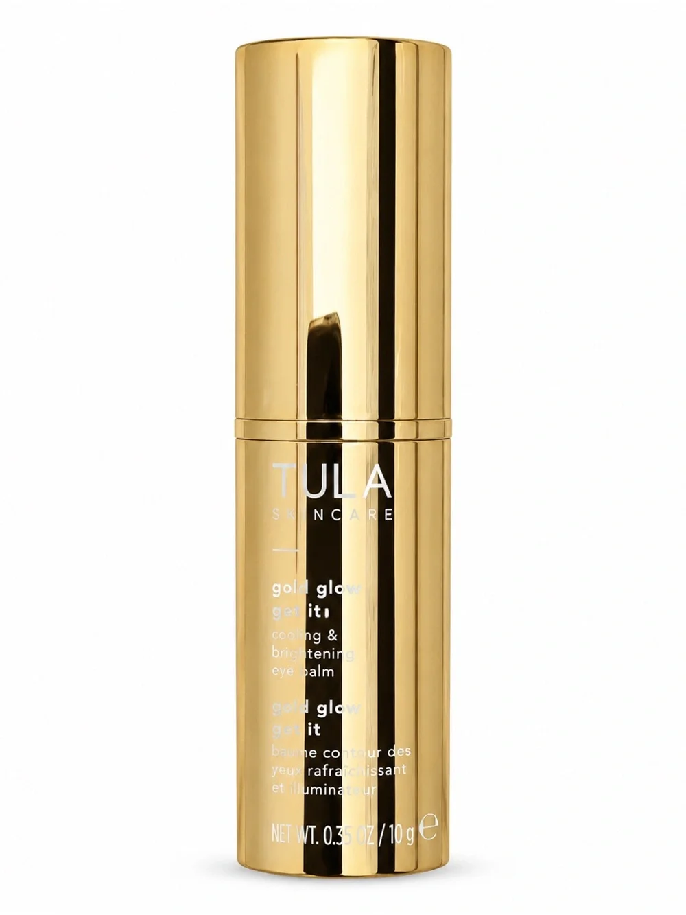 NWOB TULA Gold Glow Get It Cooling & Brightening Eye Balm